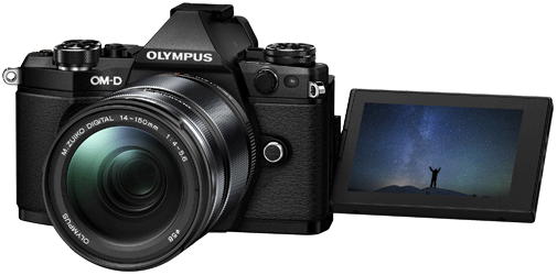 Full HD 60p, obrotowy ekran LCD, Olympus OM-D E-M5 Mark II