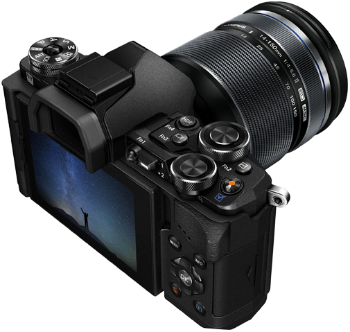 Full HD 60p, obrotowy ekran LCD, Olympus OM-D E-M5 Mark II