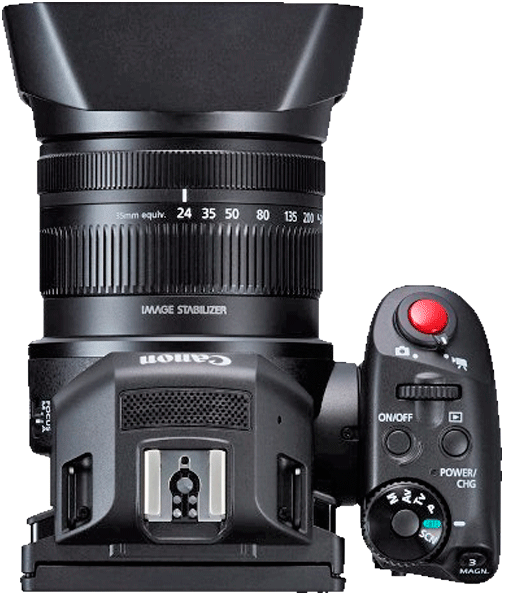 Kompaktowa kamera 4K – Canon XC10