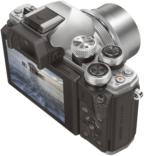 Metalowy E-M10 Mark II  z 5-osiow stabilizacj