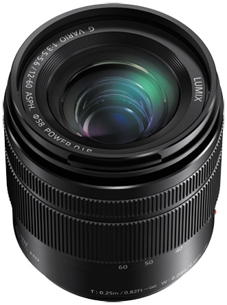 Panasonic 12–60 mm ze stabilizacj