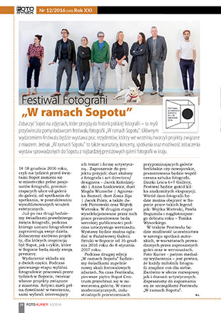 Festiwal Fotografii  „W ramach Sopotu”