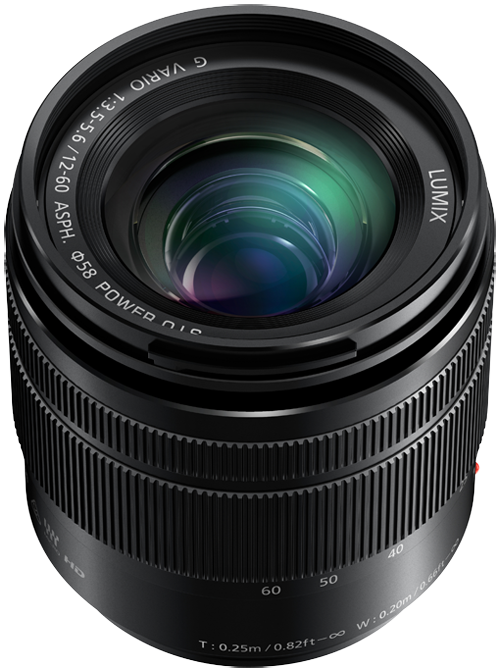 Panasonic 12–60 mm ze stabilizacj