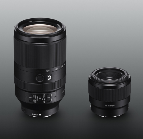 Sony FE 70-300  + 50 mm f/1,8 Foto-Kurier 