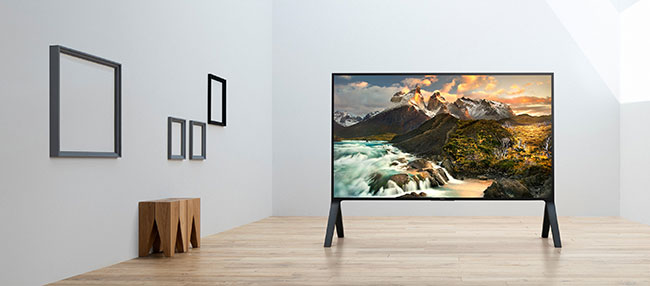 Zdjcia 100-calowe od Sony
