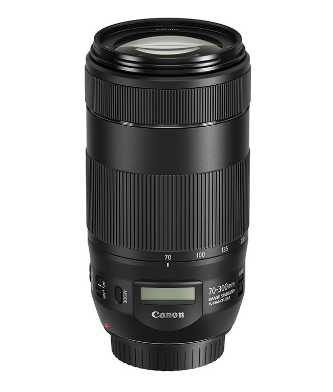 Canon EF 70-300 mm z silnikiem Nano USM i wywietlaczem