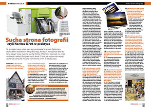 Sucha strona fotografii czyli Noritsu D705 w praktyce
