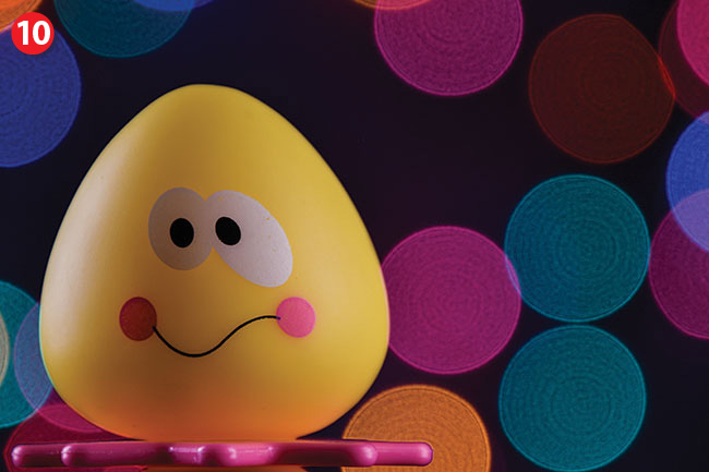 Par. eksp.: f=400 mm; 1/8 s; f/6,3; ISO 400 Mimo, �e&nbsp;jest tylko 7 listk&oacute;w przys�ony to bokeh wychodzi bardzo regularny.  Zdj�cie wykonane Nikonem D500.fot. P. Borys