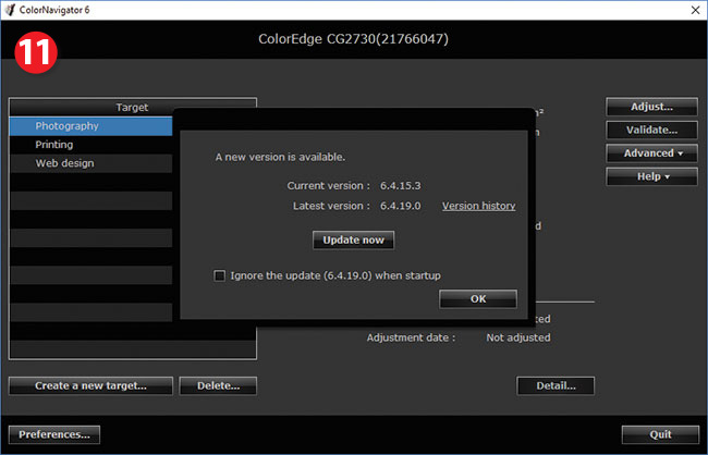 EIZO ColorEdge CG2730 - pierwszy 27-calowy model nowej linii CG -  peny TEST z Foto-Kuriera 8-9/2017