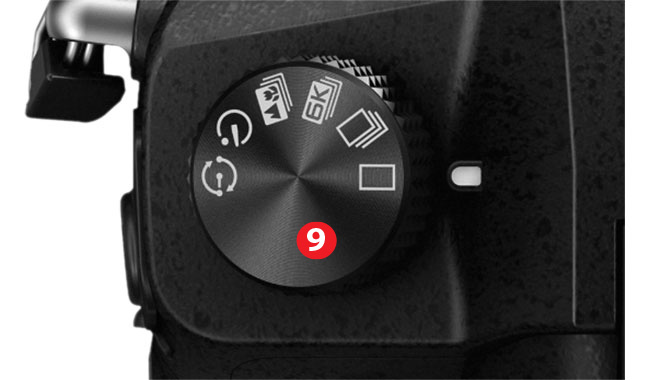 Funkcja Post Focus jest obecnie dostępna za pomocą pokrętła trybu umieszczonego z lewej strony korpus Funkcja Post Focus jest obecnie dostępna za pomocą pokrętła trybu umieszczonego z lewej strony korpus