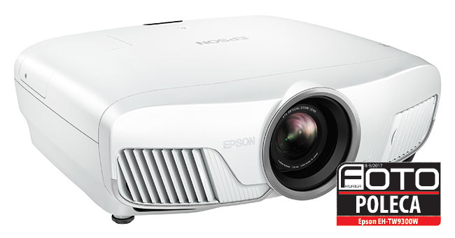 Epson EH-TW9300W - najlepszy projektor kina domowego EISA 2017-2018 - TEST z Foto-Kuriera 8-9/17