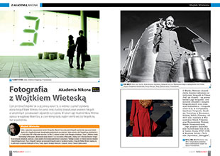 Fotografia z Wojtkiem Wietesk