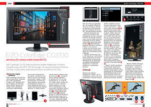 EIZO ColorEdge CG2730 - pierwszy 27-calowy model nowej linii CG