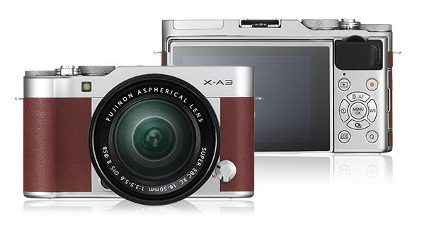 Aparat Fujifilm X-A3 z obiektywem XF 16-50 mm 