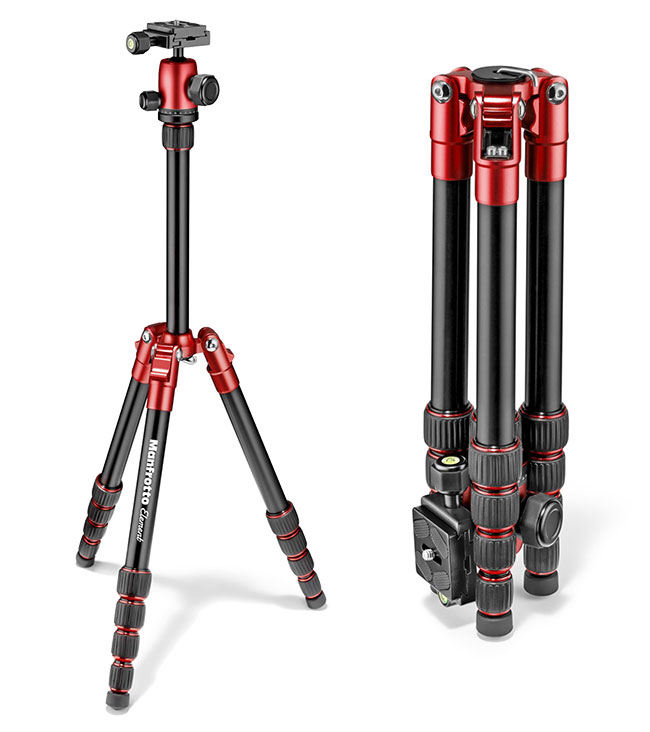 Element Traveller Tripod Small with Ball Head, Red