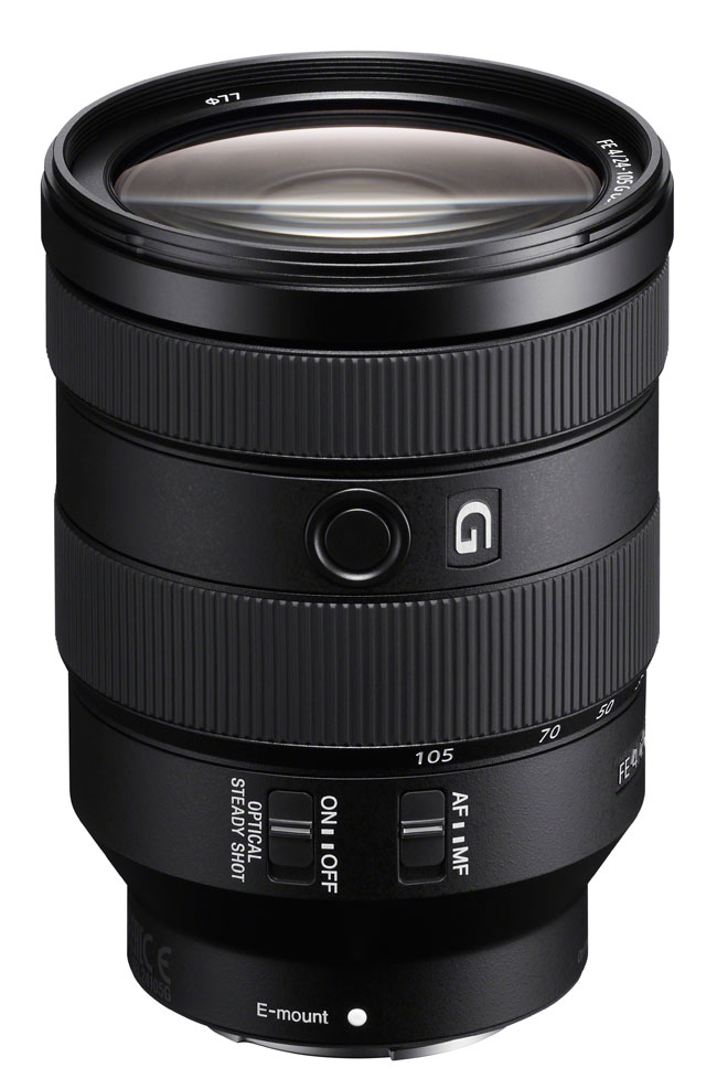 Nowy lekki i niewielki zoom Sony FE 24–105 mm f/4 G OSS