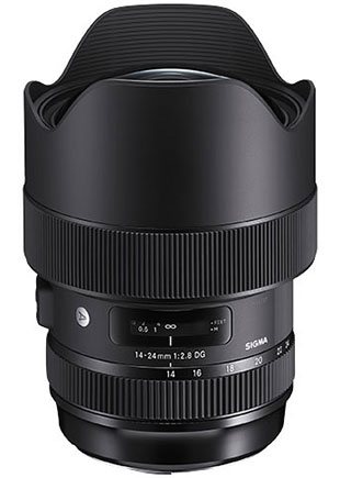 Sigma 14-24 mm f/2,8 DG HSM | Art  bez dystorsji