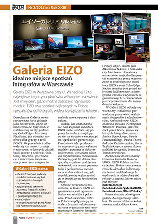 Galeria EIZO idealne miejsce spotka  fotografów w Warszawie