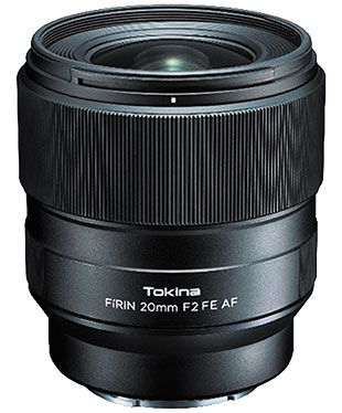 Tokina Fírin  20 mm f/2 FE AF 