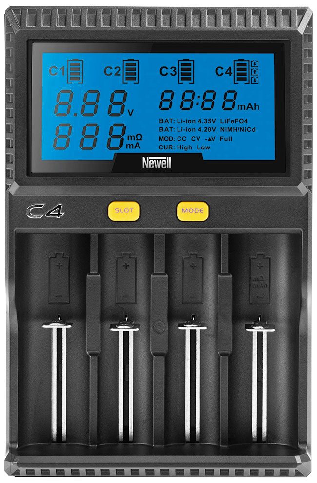 adowarka Smart Newell C4 do akumulatorów NiMH/Li-Ion