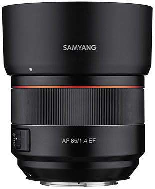 Samyang AF 85 mm f/1,4 EF