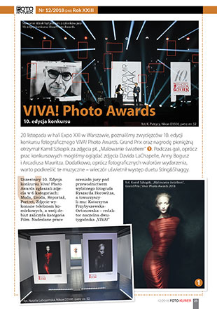 VIVA! Photo Awards  10. edycja konkursu