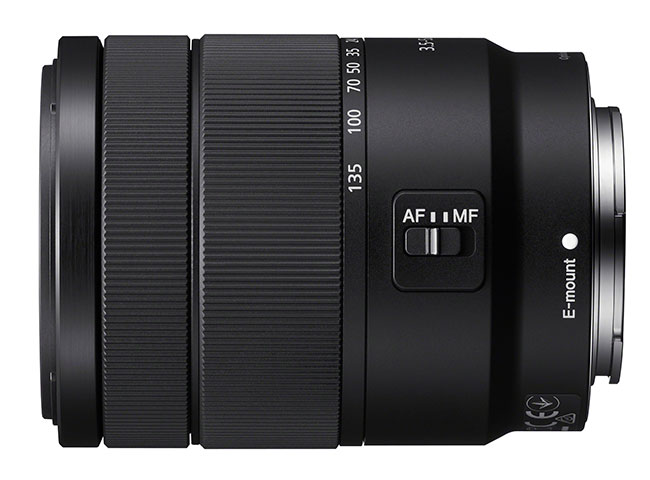 Sony E 18–135 mm f/3,5–5,6 OSS