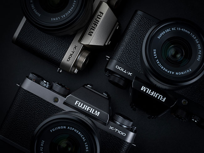 FUJIFILM X-T100 - nowy, stylowy aparat fotograficzny poszerzajcy grup bezlusterkowców z rodziny X