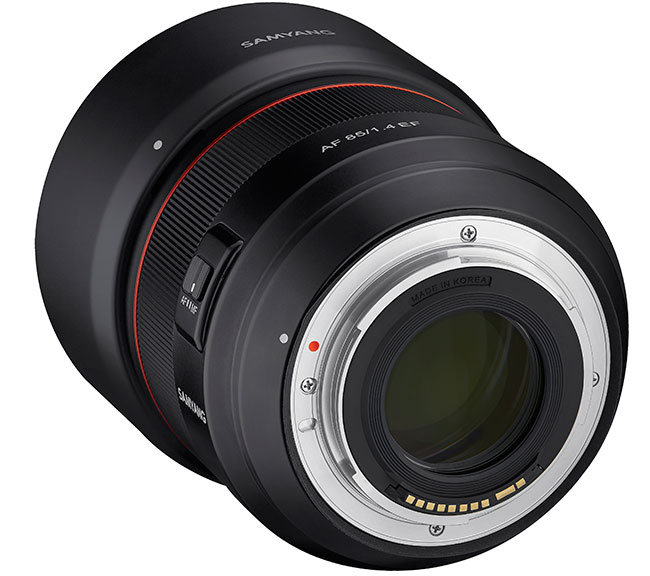 Samyang AF 85 mm f/1,4 EF