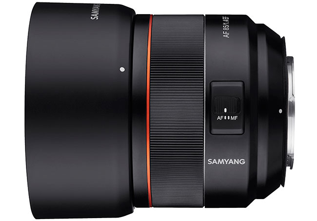Samyang AF 85 mm f/1,4 EF