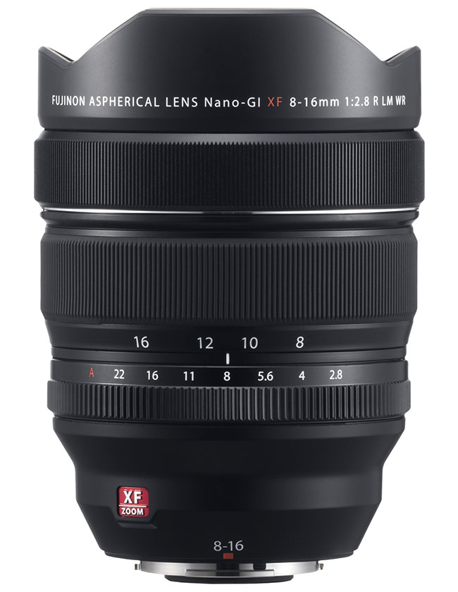 Nowy obiektyw FUJINON XF 8-16 mm F/2,8 R LM WR