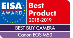Canon EOS M50 - EISA 2018-2019