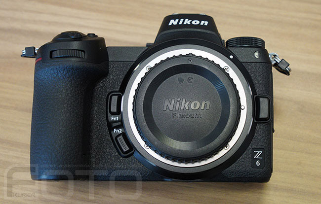 Nowy Nikon Z6 z dekielkiem od starego bagnetu Foto-Kurier
