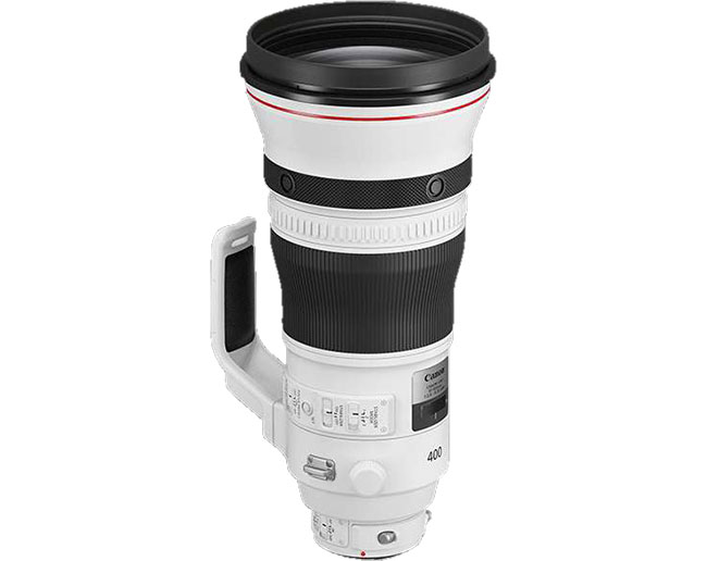 Canon EF 400 mm f/2,8, Canon EF 600 mm f/4, Canon EF-M 32 mm STM f/1,4