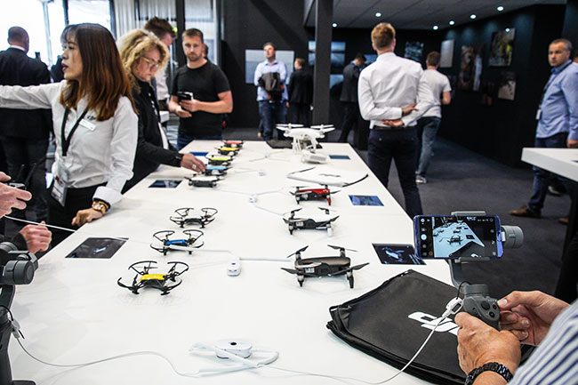 IFA 2018 - o fotografowaniu z powietrza DJI i YUNEEC