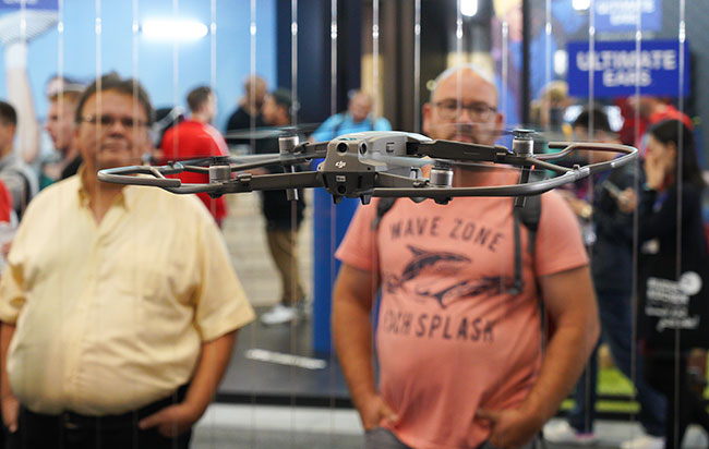 IFA 2018 - o fotografowaniu z powietrza DJI i YUNEEC