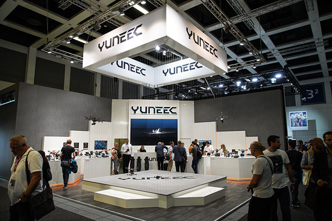 IFA 2018 - o fotografowaniu z powietrza DJI i YUNEEC