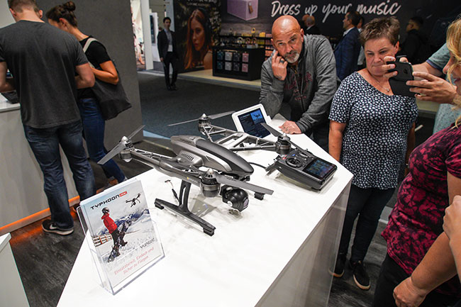 IFA 2018 - o fotografowaniu z powietrza DJI i YUNEEC