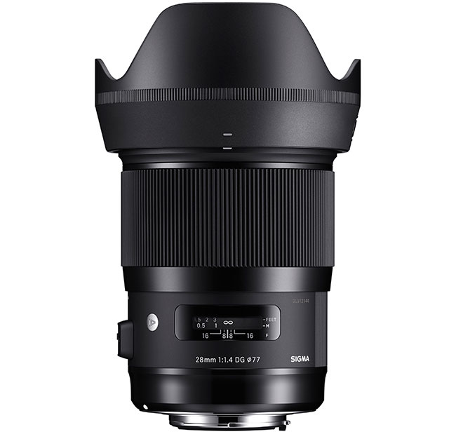 Sigma 28 mm f/1,4 DG HSM Art