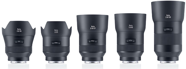 Zeiss Batis 40 mm f/2 CF