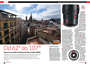 Panasonic Leica DG Vario-Elmarit 8–18 mm f/2,8–4 ASPH. - od 62° do 107° 