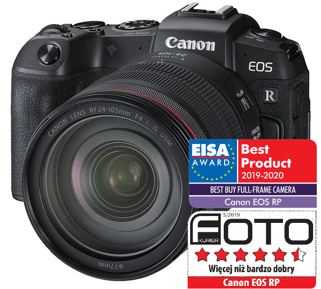 TEST: Canon EOS RP - niewielki, penoklatkowy bezlusterkowiec - test z Foto-Kuriera 5/19