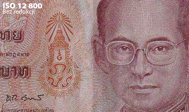 Canon EOS 90D, mimo zwi�kszonej rozdzielczo�ci o ponad 8 mln pikseli w stosunku do poprzednika, EOS-a 80D, testowany model wykazuje podobny poziom zaszumienia.