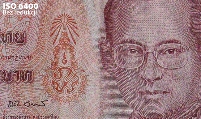 Canon EOS 90D, mimo zwi�kszonej rozdzielczo�ci o ponad 8 mln pikseli w stosunku do poprzednika, EOS-a 80D, testowany model wykazuje podobny poziom zaszumienia.