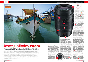 Jasny, unikalny zoom Panasonic Leica DG Vario-Summilux 10–25 mm f/1,7 ASPH.