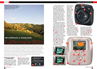 Dla ambitnych, w nowej cenie - Fujifilm Instax SQ20