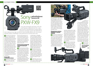 Sony PXW-FX9 pełnoklatkowa kamera 6K