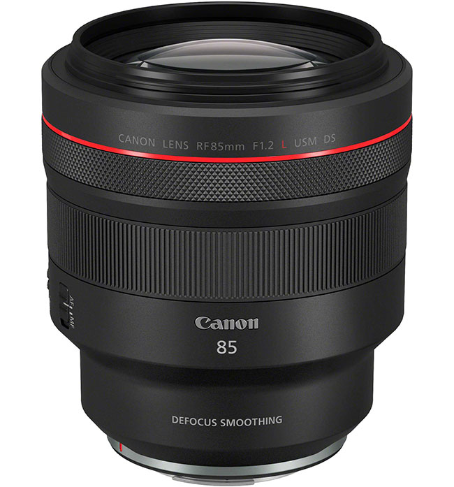 RF 85 mm f/1,2 L USM DS