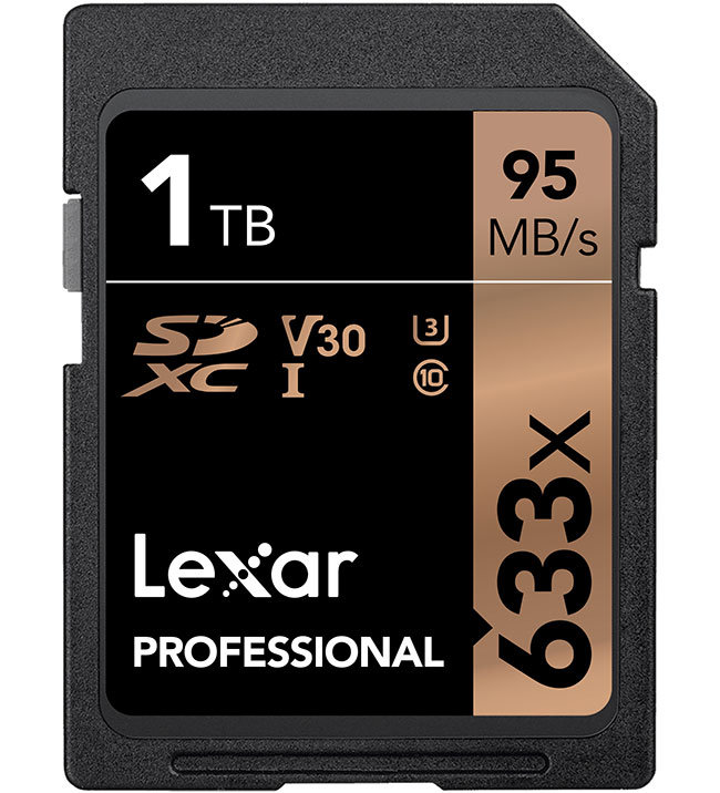 Lexar Professional 633x SDXC 1 TB