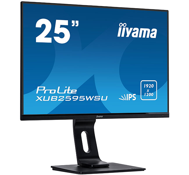 25-calowy monitor z funkcj Pivot